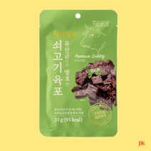 자연애벗 소고기 육포 유산균 발효 쇠고기 프리미엄 35g 1봉, 자연애벗 유산균 프리미엄 육포 35g 1봉