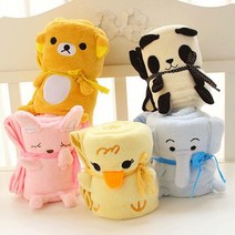 동물 캐릭터 무릎 담요 겨울 크리스마스 선물 기념품 증정품 극세사