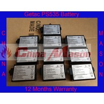 Getac PS535 PS535E 535F FC-25A 용 배터리 SHC-25 데이터 수집기 부품 번호 441830600005 또는, 한개옵션0