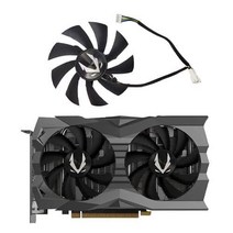 Jzwefdo 87MM 그래픽 카드 냉각 팬 GA92A2H DC12V 0.35A 비디오 카드 냉각 팬 교체품 Zotac GeForce RTX 2060/2070 GTX 1660 슈퍼, Graphics Card Fan-B
