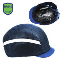 여름용 경작업모 통풍작업모 시원한 통메쉬 범프캡