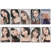10 개대 Kpop TWICE 일본 4 번째 앨범 축하 새 사진 카드 스티커 LOMO 버스 ID 팬 컬렉션, OSS24286KT4