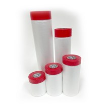 카바링 테이프 / 커버링 마스킹 페인트 실리콘 도색 도장 먼지덮개 비닐 비니루 테잎 종이 한일 보호 작업도구, 7) 270mm (1ea)