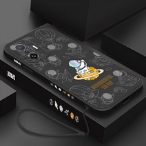 우주 비행사 실리콘 전화 케이스 샤오미 미 11 라이트 5G NE 후면 커버 12s 울트라 12x12s 10 프로 끈이 있, 13 For Xiaomi 12S Ultra, 01 A-YK000301