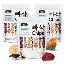 하루견과 빠삭칩200gx3봉/캠핑/안주/7가지부각믹스/간식, 없음, 200g, 3개