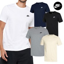 나이키 NSW 클럽 남자 여성 반팔티셔츠 레드 핑크 2종택일