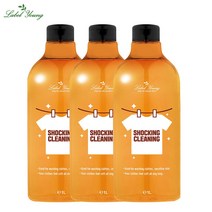 라벨영 쇼킹클리닝 촉매세제, 1L, 3개