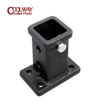 캠핑카제작부품 악세사리 2 인치 견인 바 히치 수신기 튜브 볼트 어댑터 트레일러 캠퍼 rv 부품 캐러밴 액세서리, 없음