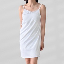 윤별 2초 나시 랩 골프 샤워가운, 화이트, 1개