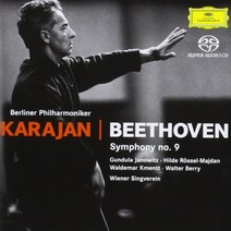 (수입SACD Hybrid) Beethoven - Symphony No.9/ Herbert Von Karajan (베토벤 교향곡 9번) (1960년대 녹음), 단품