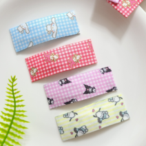 러블리굿베베 캐릭터 사각 똑딱핀