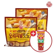 오뚜기 [오뚜기] 오쉐프_더 맛있는 오리지널 핫도그 (20개입)+케찹증정