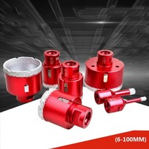 6-68mm m14 다이아몬드 코어 드릴 비트 홀 톱 컷 스톤 도자기 타일 유리 건조습식 드릴링 도자기 타일화강암대리석, 협력사, 45mm