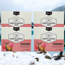뉴질랜드 사슴 태반 히알루론산 먹는 콜라겐 비타민E 이너뷰티 영양제 120 캡슐 4개