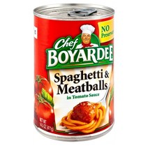Chef Boyardee 쉐프보야디 스파게티 미트볼 in토마토소스 411G 16팩