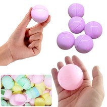 엄마의쇼핑 각종 행사 둥근캡슐 뽑기 계란형 원형 캡슐볼 반투명 불투명 장난감 캡슐 추첨볼 뽑기통 공캡슐, 100mm옐로(B33)