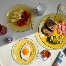 루즈버번 브라운 원접시 1P 디저트접시 플레이팅접시