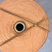 솜털 앙고라 20% (크림 오렌지) 950g 콘사 니트컨테이너 [2842], 1kg