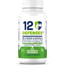 Supreme Nutrients 장 건강을위한 종종 및 프리 바이오 틱스 - 7 구 발효 체계의 7 가지 다른 균주. vitamin c 1000mg 비타민 D 아연 -60 캡슐, 3개