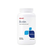 GNC 비오틴 비타민B 5000mcg 240캡슐, 기본, 1개