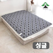 한솔매트 싱글B 탄소 카본 카페트 전자파없는 온수 활성탄 숯 온돌마루 온열 거실 세탁가능 보일러 전자매트, 단품