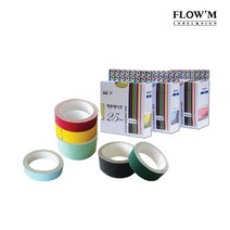 [플로엠] 제본테이프 25mm 35mm 50mm x 10M 15종류, BT-50 검정