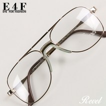 국산 보잉 금속테 안경테 남자 여자 투브릿지 연예인 레트로 메탈 안경