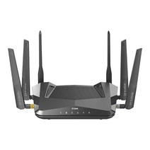 D-Link Wi-Fi 6 라우터 AX5400 MU-MIMO 알렉사 구글 어시스턴트와 호환되는 음성 제어 듀얼 밴드 기가비트 게이밍 인터넷 네트워크 (DIR-X5460-US), AX5400 Gigabit Router