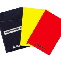 스타 STAR KFA 공식규격 축구 심판카드, SA210, 1개