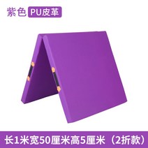 구르기매트 착지 체조 주짓수 낙법매트 체력장 두꺼운 체육, 바이올렛 가죽 100x50x5cm
