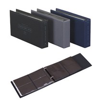국산 쿠폰 북 쿠폰함 보관함 티켓북 카페 명함 모음집 200P 디저트 꽂이 대용량 명함첩 명함곽 네일샵 통 거치대 수첩 케이스 명함집 명함철 카드 정리대 명함책 파일 정리집 분류, 회색(417513)