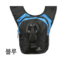 오너클랜 패션 자전거 보조 남자 라이딩백 크로스백 블루 가방