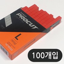 도루코 커터날L x1박스(100개)칼날 대형커터날 커터칼