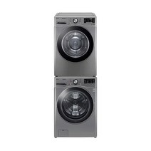 트롬 LG 세탁기 F24VDWD + 건조기 RH19VTSN 24kg + 19kg 방문설치 1등급, F24VW-9VSN, 모던 스테인리스