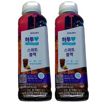 스위트블랙커피 페트음료 500ml, 상세페이지 참조