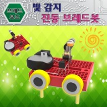 5myshop_사이언스팜 빛감지 진동 브레드봇 기판보드 전자회로키트만들기 로보트 로_5myshop, 무옵션상품임!!