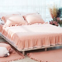 류금숙 투라인 실키케어 향균프릴 숏프릴매트커버(SS/Q/K/SK)