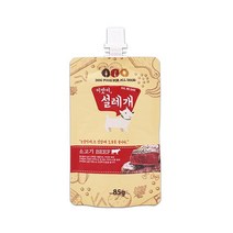 간식 사료배합 튜브 소고기 1개입 통조림간식 말티즈 사료토핑 몰티즈 이빨약한 시바이누 치와와 사모예드