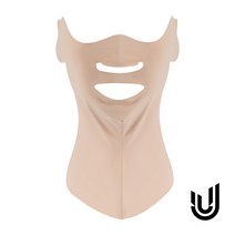 유투스포츠 ML1 롱넥 익스트림 마스크 자외선차단 골프 자전거 스포츠 등산 낚시 산책, 스킨21(밝은톤/민무늬)