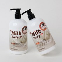 [푸드어홀릭] (2개) 밀크 우유 바디클렌져.로션 500ml 택1, 선택:바디로션1개+바디클렌져1개