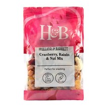 홀랜드앤바랫 크랜베리 건포도 견과류 믹스 250g Holland & Barrett Cranberry Raisin Nut Mix, 1팩