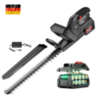 충전식 헤지트리머 전정기 예초기 무선 가지치기 기계, 양날_배터리1개, 1개