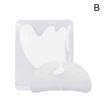 미간주름 팔자주름패치 주름 방지 패치 처짐 리프트 업 패드 재사용 가능한 실리콘 피부 목 얼굴 이마 스티커 제거 케어 림프 V4X5, [02] B
