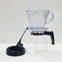 다우어 칼리타 방식 드립세트 (3~4인용), 1개, 투명