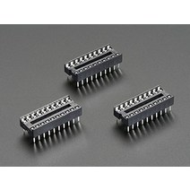 Adafruit IC 소켓 20핀 0.3인치 칩용 3팩 [ADA2204]