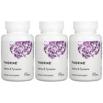 [2+1] Thorne Research 쏜리서치 요오드 티로신 60캡슐 아이오딘 Iodine 타이로신 tyrosine L타이로신 엘타이로신 ltyrosine L티로신 칼륨