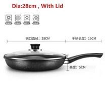 1인용돌솥 아궁이 뚝배기 5분 가마솥 누룽지 자연석 세라믹 코팅 프라이팬 붙지 않는 구리 유도 요리 오븐 및 식기 세척기 안전 2020 24 인치 26/28, 1인용돌솥 에프