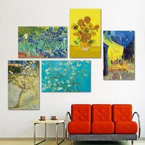 말랑상회_고흐 명화 캔버스 아트 액자 73종류_말랑MLS+oreㅋ, 옵션선택＞22. 자두나무가 있는 과수원