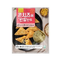 굿프랜즈 콘치즈 만두 420g, 1개