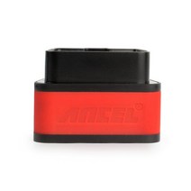 자동차 진단기 ancel elm327 obd2 스캐너 icar2 블루투스 자동차 진단 코드 리더 진짜 v1.5 안드로이드 전화 토크 obd 2 자동 스캔 도구, 빨간색